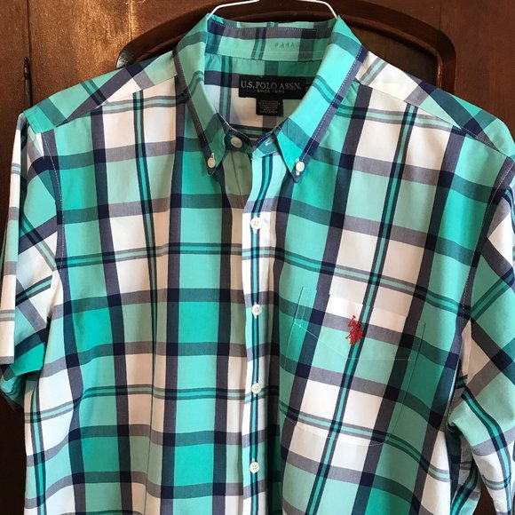 U.S. Polo Assn. Other - U.S. Polo Assn. Men's Short Sleeve Button Down Shirt Size XL